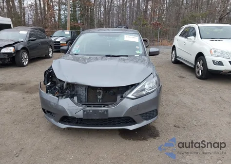 2017 Nissan Sentra S z USA, uszkodzony, nr VIN 3N1AB7AP6HY281454